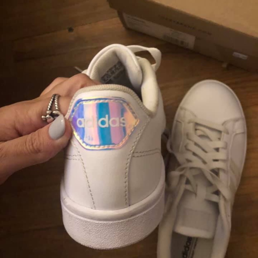 Adidas Neo Cloudfoam Women’s Irridescent Sneaker